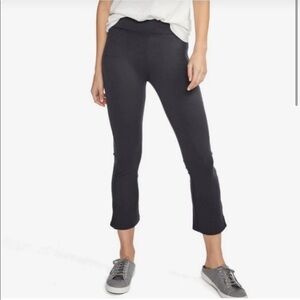 American Giant Dark Gray Ponte Knit Kick Flare Pants